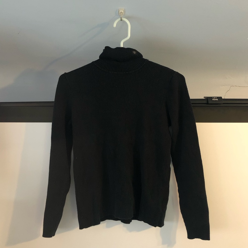 Black turtleneck